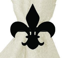 Fleur-de-lis - Napkin Ring