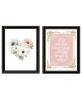 Trendy Decor 4U "A Life Well Lived - Makes you smile at the Memories!" Framed Wall Art for Living Room, Wall Art Print for Home Decor