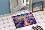 NEW English Lavender in Color Doormat Front Door Mat Indoor Outdoor Rugs for Entryway, Non Slip Washable Low Pile, 18H X 27W