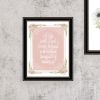 Trendy Decor 4U "A Life Well Lived - Makes you smile at the Memories!" Framed Wall Art for Living Room, Wall Art Print for Home Decor