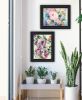 Trendy Decor 4U Abstract Florals to wish you Good luck, Success, Longevity; should keep you smiling Framed Wall Art for Living Room