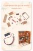 CuteBee Handmade Craft Japanese Theme Sakura Theme Diy Book Nook With Light Night Light Model Dollhouse
