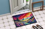 NEW Yarrow in Color Doormat Front Door Mat Indoor Outdoor Rugs for Entryway, Non Slip Washable Low Pile, 18H X 27W