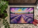 NEW English Lavender in Color Doormat Front Door Mat Indoor Outdoor Rugs for Entryway, Non Slip Washable Low Pile, 18H X 27W