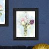 Trendy Decor 4U "Flowers from the Farm" Framed Wall Art for Living Room, Wall Art Print for Home Decor, Bedroom Wall Art by Jennifer Holden