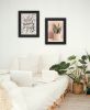 Trendy Decor 4U "Collect Moments Not Things" Framed Wall Art for Living Room, Wall Art Print for Home Decor, Bedroom Wall Art by House Fenway